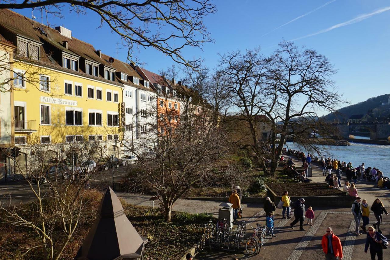 Hotel Alter Kranen Würzburg Exterior foto